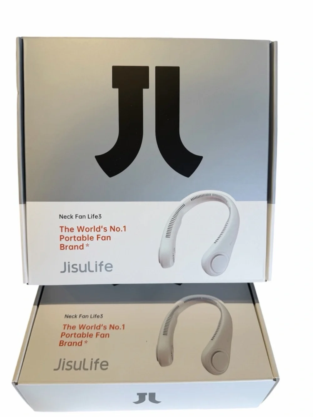 JUSULIFE Life 3 Portable Neck Fan - New Generation 360 Airflow - Open Box